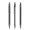 prodir QS50 Stone PQS Push Kugelschreiber, graphit, graphit matt, Schreibfarbe: blau