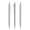 prodir QS50 Soft Touch PRP Push Kugelschreiber, betongrau, Schreibfarbe: blau