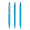 prodir QS50 Soft Touch PRS Push Kugelschreiber, cyan