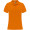 Monzha Sport Poloshirt für Damen, fluororange, S (fällt aus wie XS)