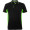 Montmelo Sport Poloshirt Unisex, schwarz, limone, S (fällt aus wie XS)