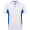 Montmelo Sport Poloshirt Unisex, weiß, royalblau, S (fällt aus wie XS)