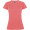 Montecarlo 150 g/m² Sport T-Shirt für Damen, fluorkoralle, L (fällt aus wie M)