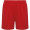 Player Sportshorts Unisex, rot, M
