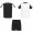 Juve Sport-Set Unisex , weiß, schwarz, S