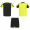 Juve Sport-Set Unisex , fluorgelb, schwarz, S