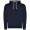 Urban Kapuzenpullover für Herren, marineblau, marl grau, XS (fällt aus wie 2XS)