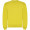 Clasica Sweatshirt mit Rundhalsausschnitt Unisex, gelb, XS