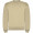 Clasica Sweatshirt mit Rundhalsausschnitt Unisex, sand meliert, XS