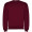 Clasica Sweatshirt mit Rundhalsausschnitt Unisex, granatrot, XS