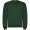 Clasica Sweatshirt mit Rundhalsausschnitt Unisex, dunkelgrün, XS (fällt aus wie 2XS)
