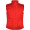 Almanzor Vielseitige Thermo Arbeitsweste mit hohem Kragen, rot, S