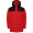 Tallin Steppjacke Unisex, rot, schwarz, S (fällt aus wie XS)