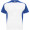 Bugatti T-Shirt Unisex aus recyceltem Material, weiß, königsblau, S