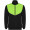 Evans Trainingsanzug Unisex , schwarz, limone, S