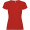 Jamaika T-Shirt für Damen, rot, S (fällt aus wie XS)