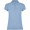 Star Poloshirt für Damen, himmelblau, S