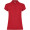Star Poloshirt für Damen, rot, S (fällt aus wie XS)