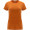 Capri T-Shirt für Damen, orange, S (fällt aus wie XS)