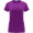 Capri T-Shirt für Damen, lila, S (fällt aus wie XS)