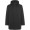 Dome wattierte Parka-Jacke Unisex, schwarz, XS (fällt aus wie 2XS)