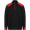 Maverick Pullover für Herren mit halbem Reißverschluss, 280 g/m2, schwarz, S