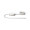 Zens Ladekabel USB C-C Pro 2, weiß