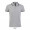 PASADENA MEN PASADENA Herren Polo 200g, 3XL, grau meliert, french marine