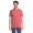 PACIFIC HERREN POLO, L, folk pink twin