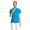 PULSE DAMEN POLO, L, wasserblau