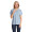 PULSE DAMEN POLO, L, sky blue pique