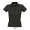 PEOPLE DAMEN POLO 210g, 3XL, schwarz