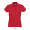 PASSION DAMEN POLO 170g, L, rot