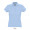 PASSION DAMEN POLO 170g, L, sky blue pique