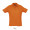 SUMMER II MEN Polo 170g, L, orange