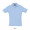 SUMMER II MEN Polo 170g, L, sky blue pique