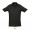 SPRING II MEN Polo 210g, 3XL, schwarz