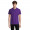 SPRING II MEN Polo 210g, L, dunkelviolett