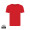 IQONIQ Yala Damen T-Shirt aus recycelter Baumwolle, rot
