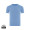 IQONIQ Brett T-Shirt aus recycelter Baumwolle, moon blue