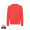 IQONIQ Zion Rundhals-Sweater aus recycelter Baumwolle, luscious red