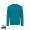 IQONIQ Zion Rundhals-Sweater aus recycelter Baumwolle, verdigris