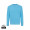 IQONIQ Zion Rundhals-Sweater aus recycelter Baumwolle, tranquil blue