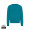 IQONIQ Kruger Relax-Rundhals-Sweater aus recycelt. Baumwolle, verdigris