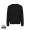 IQONIQ Torla Rundhals-Pullover aus recycelter Baumwolle, schwarz
