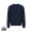 IQONIQ Torla Rundhals-Pullover aus recycelter Baumwolle, navy blau