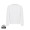 IQONIQ Torla Rundhals-Pullover aus recycelter Baumwolle, recycled white