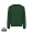 IQONIQ Torla Rundhals-Pullover aus recycelter Baumwolle, forest green