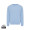 IQONIQ Torla Rundhals-Pullover aus recycelter Baumwolle, sky blue