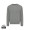 IQONIQ Torla Rundhals-Pullover aus recycelter Baumwolle, light heather anthracite